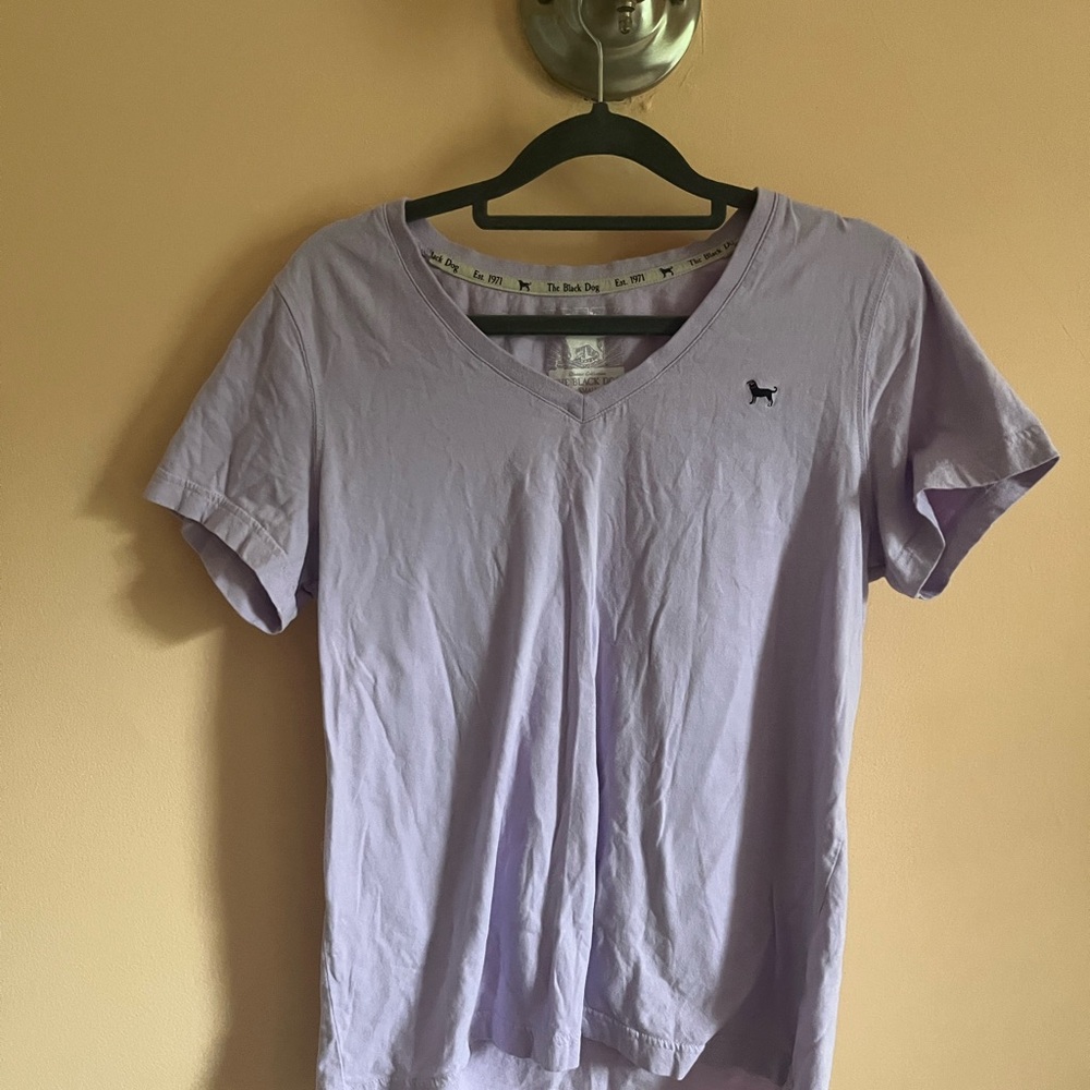 The Black Dog Purple Graphic Tee